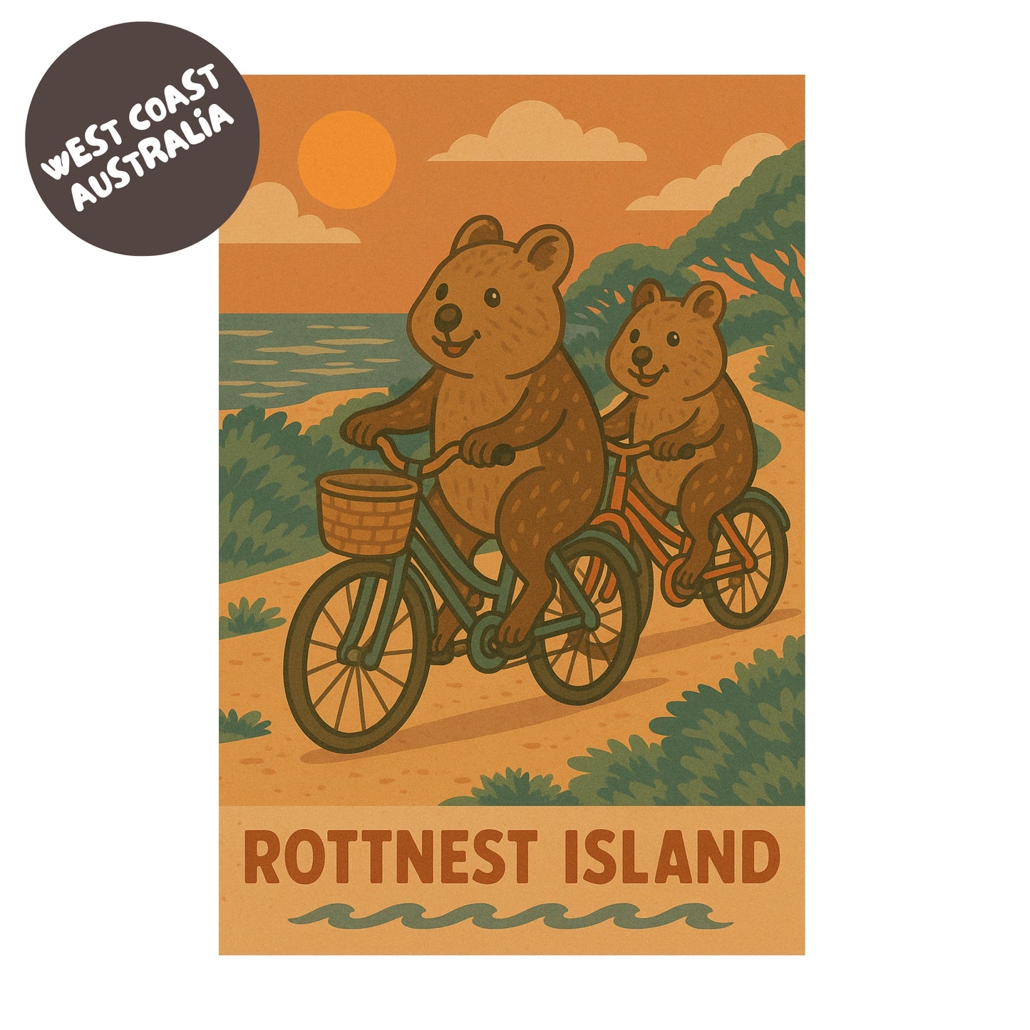 Rottnest Island Quokka Print