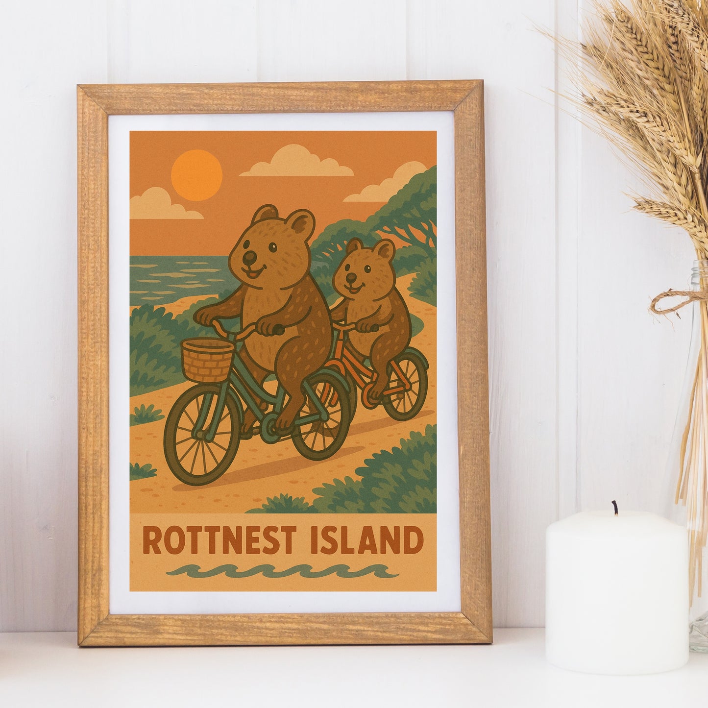 Rottnest Island Quokka Print