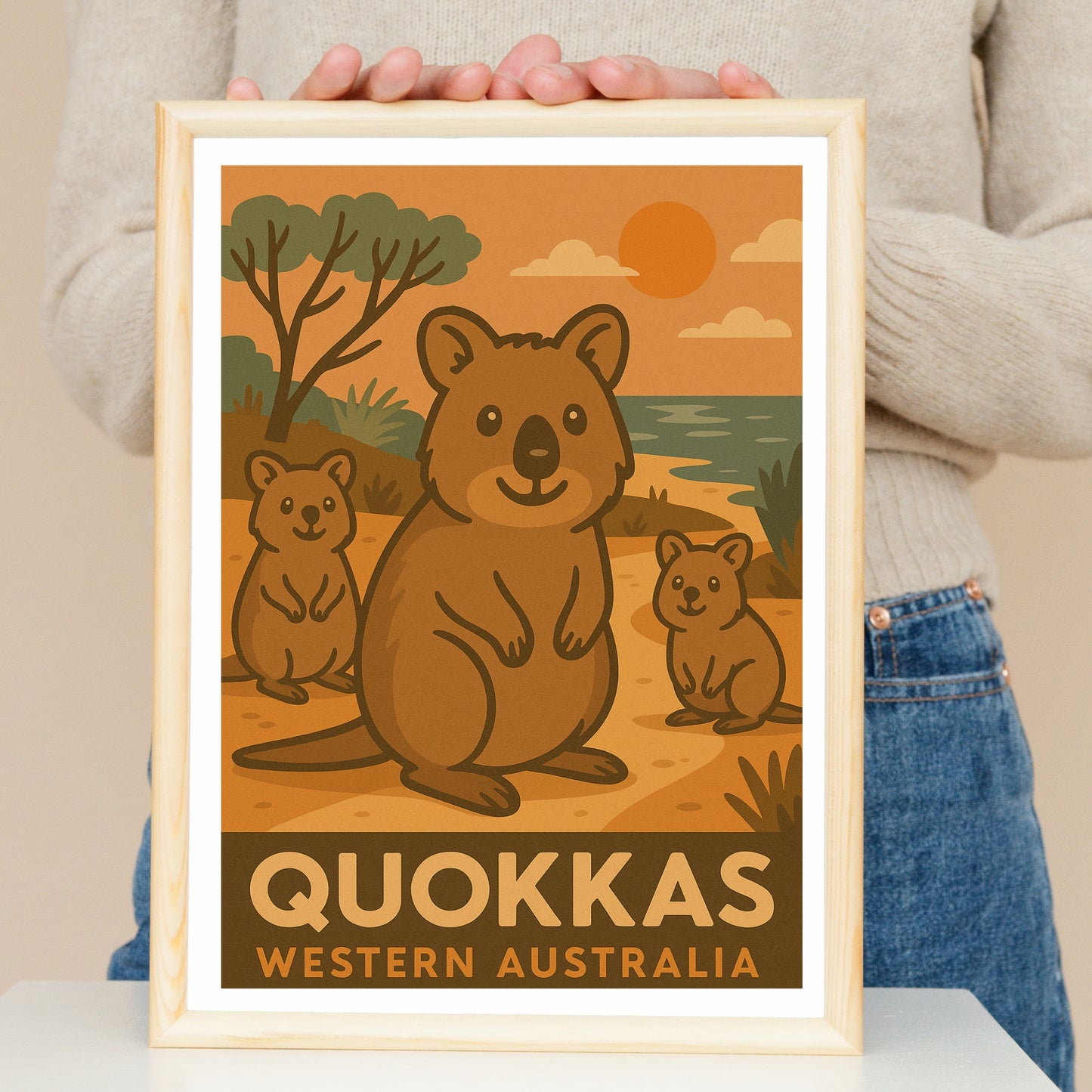 Quokkas Print