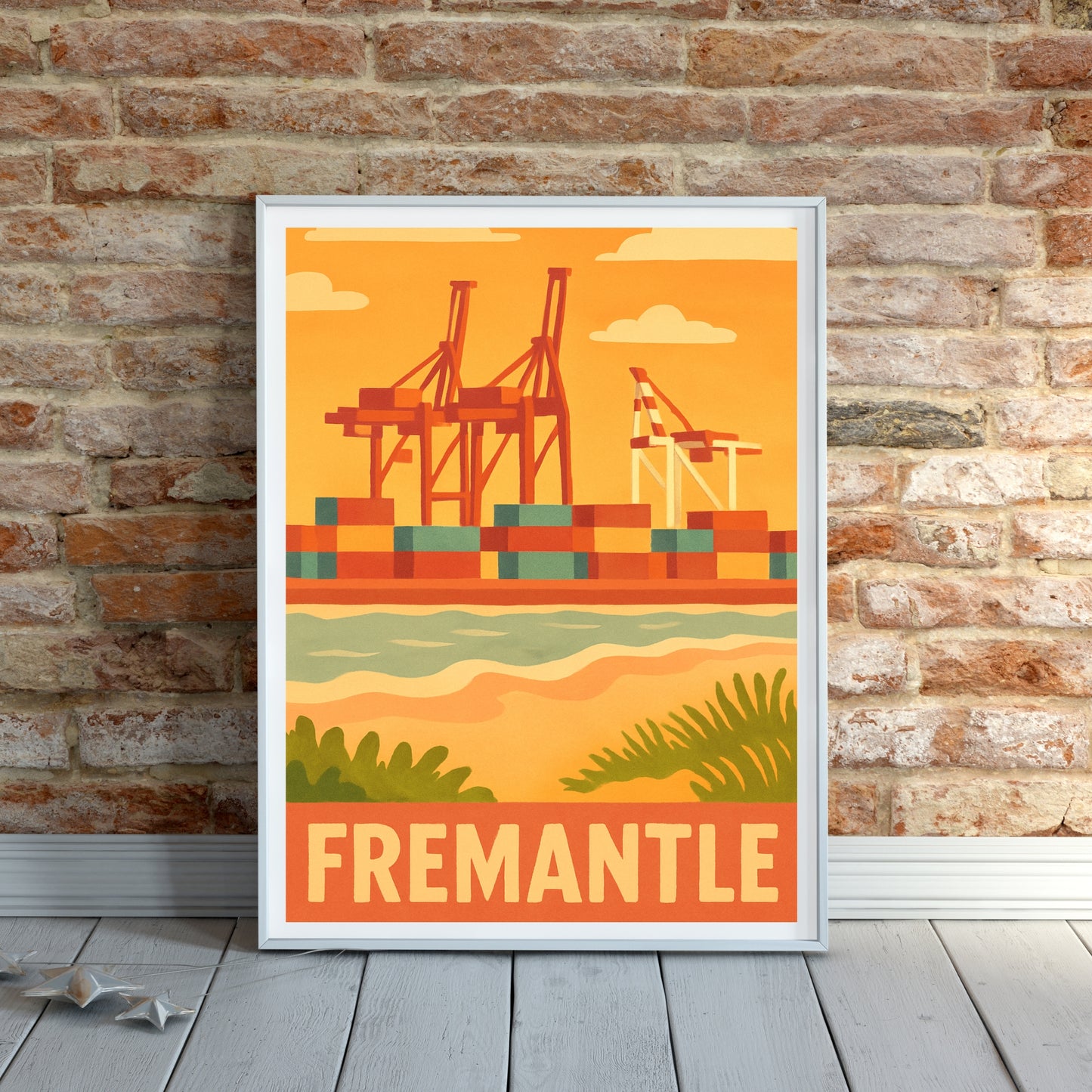 Fremantle Crane Print