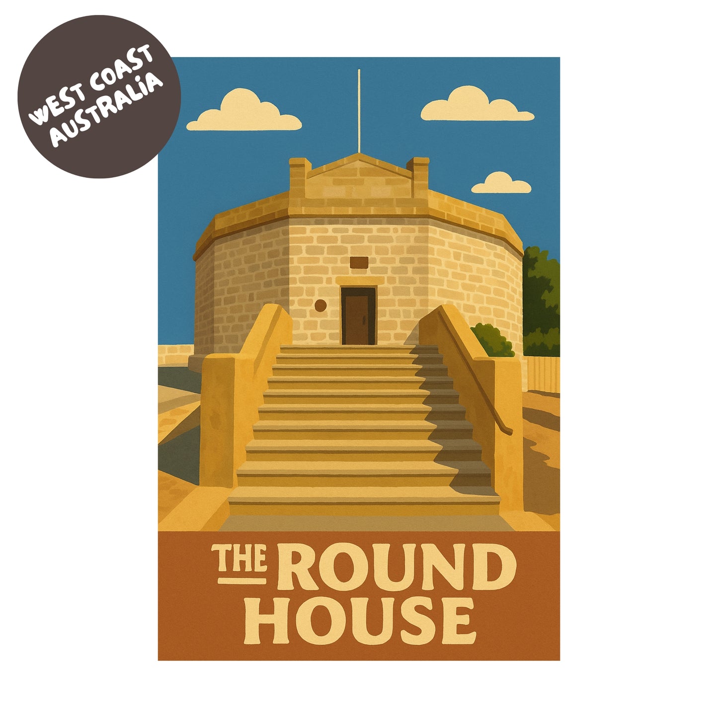 The Round House Print