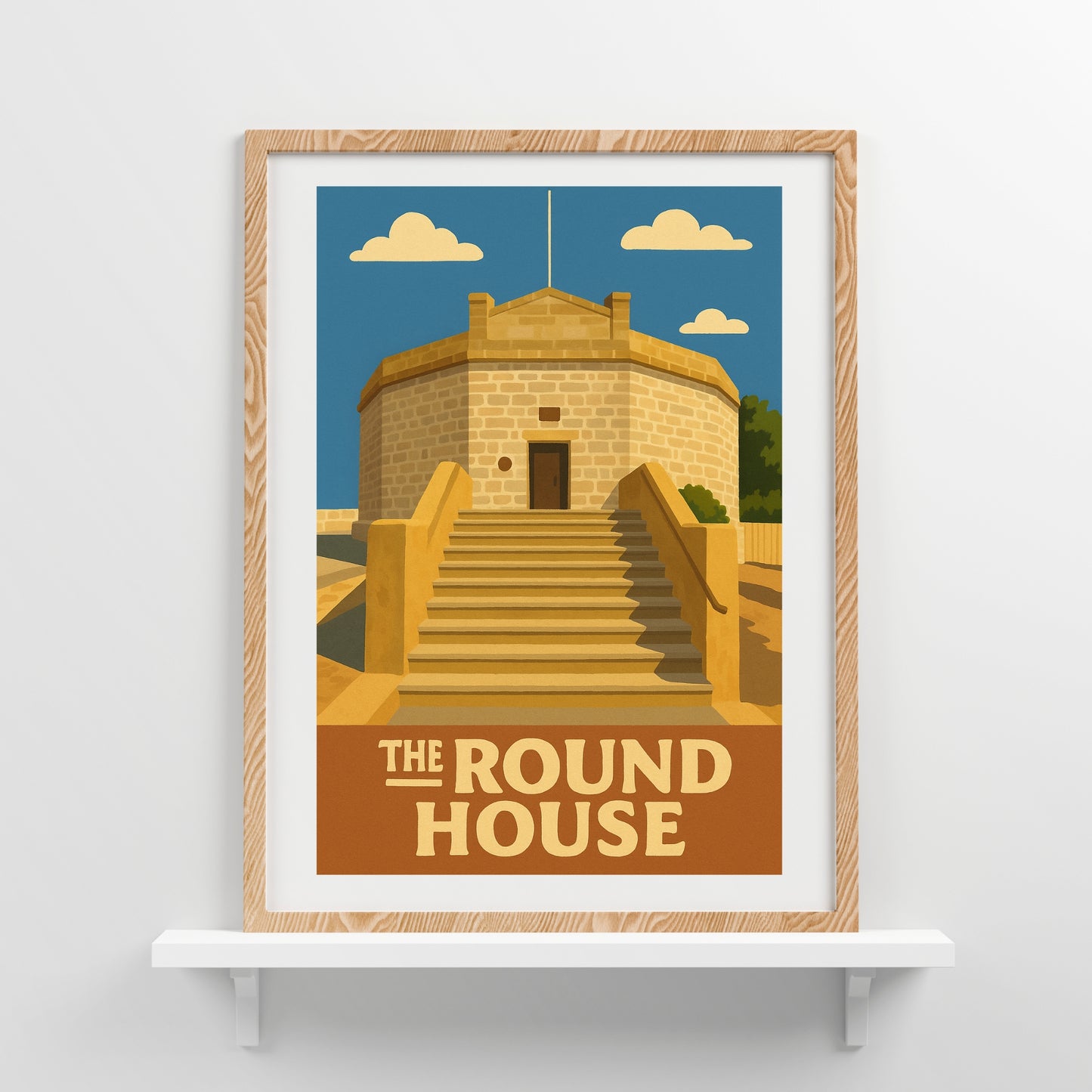 The Round House Print
