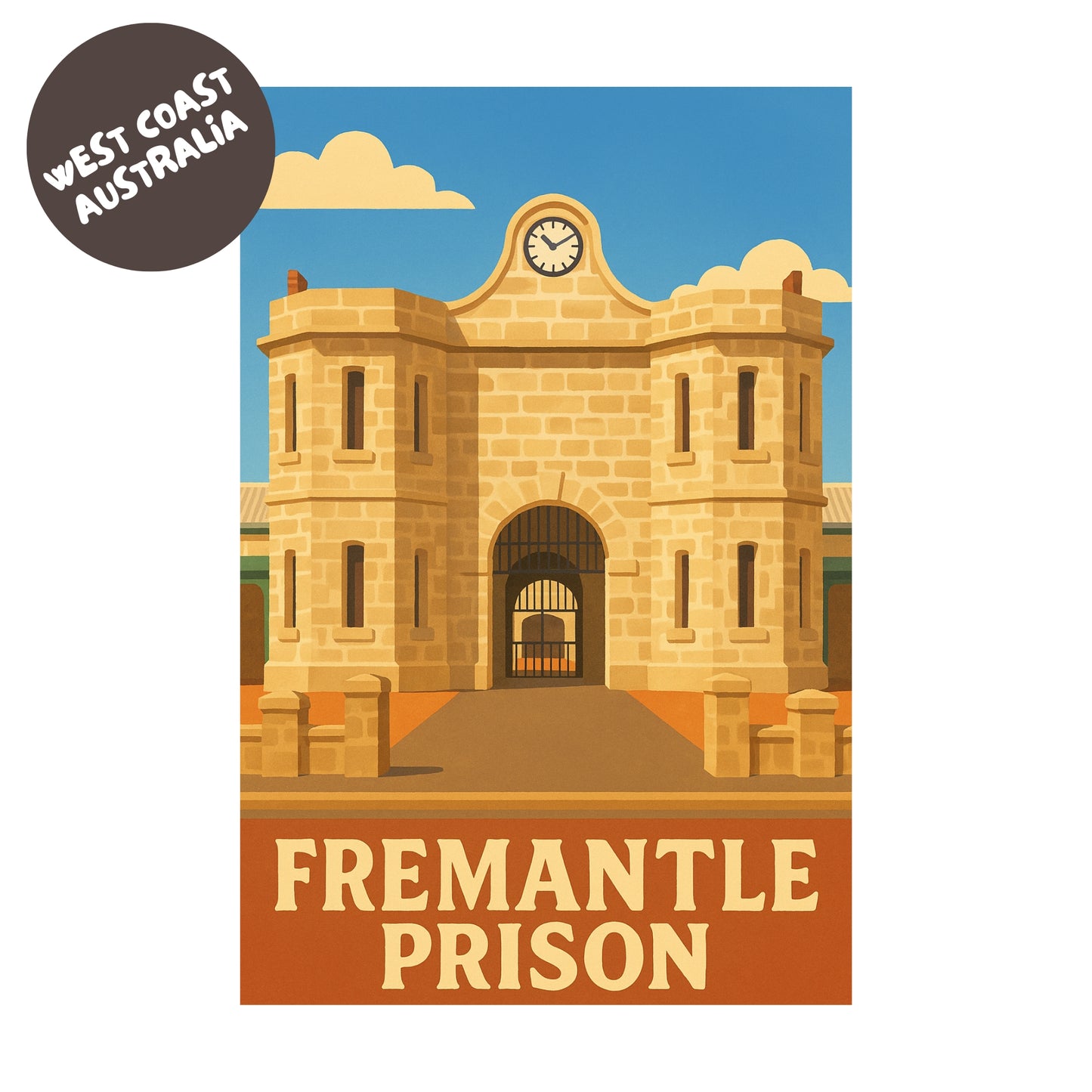 Fremantle Prison Print