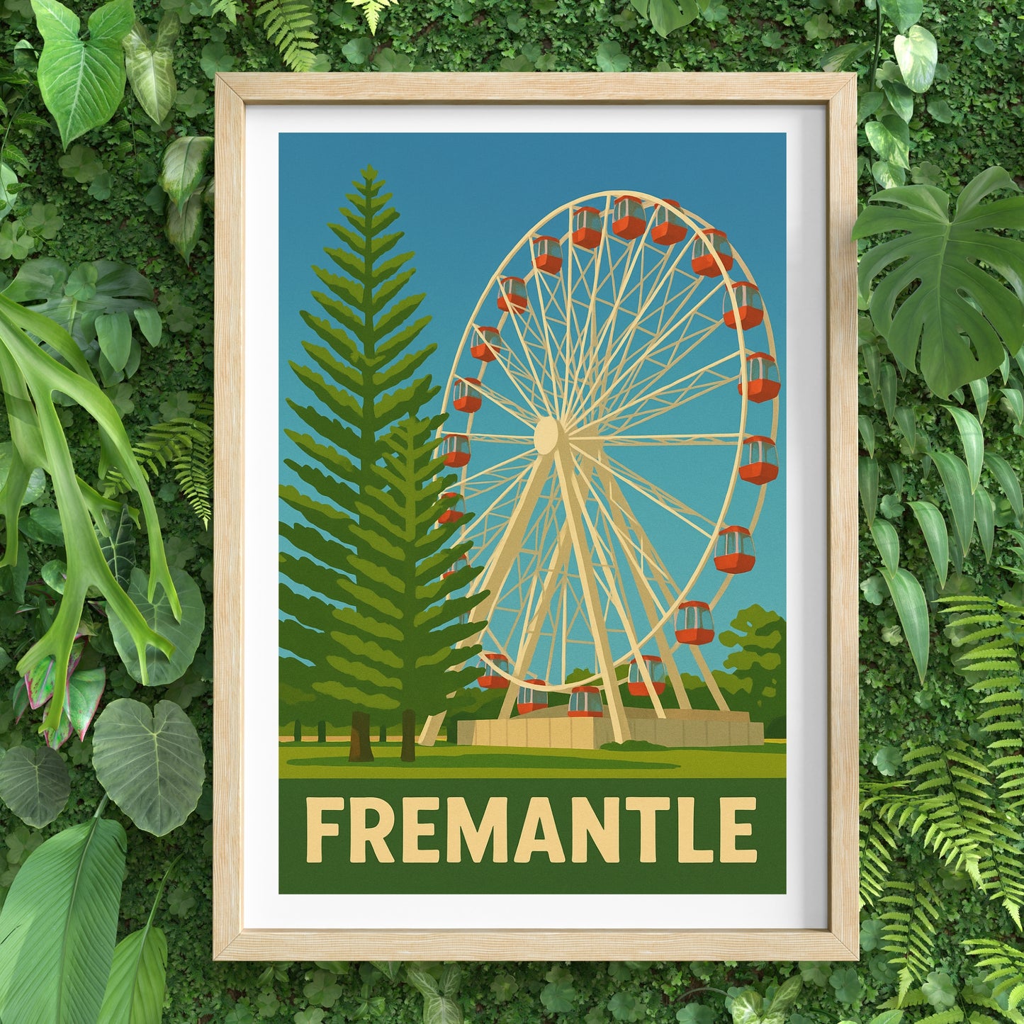 Fremantle Wheel Print