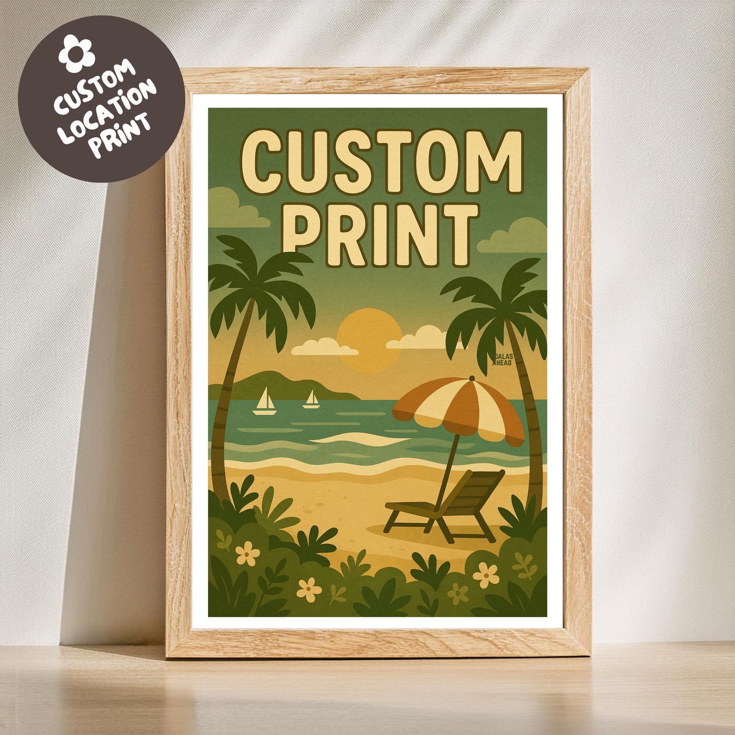 Custom Location Print