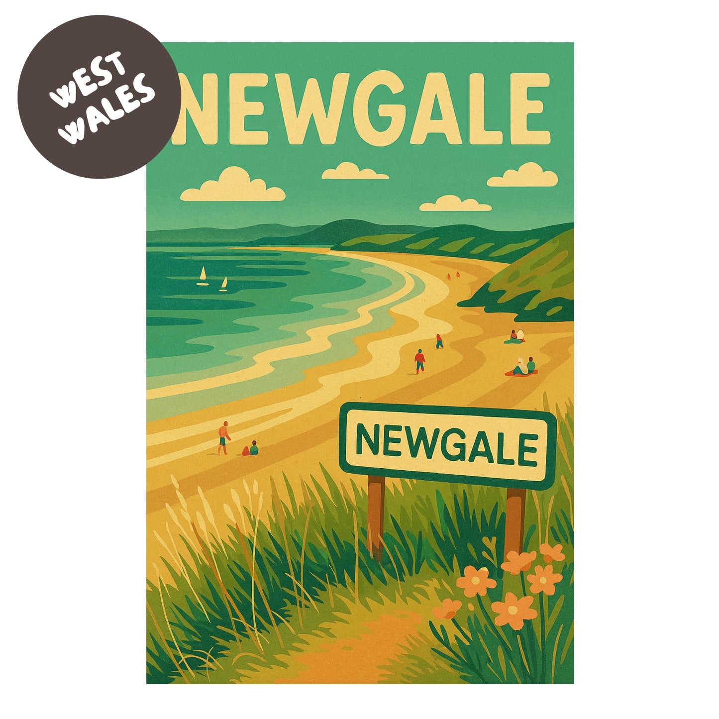 Newgale Print