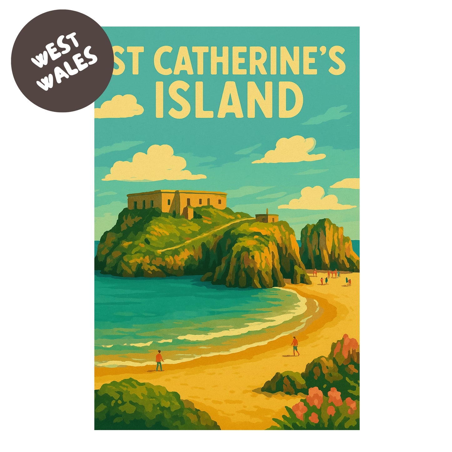 St Catherines Island Print