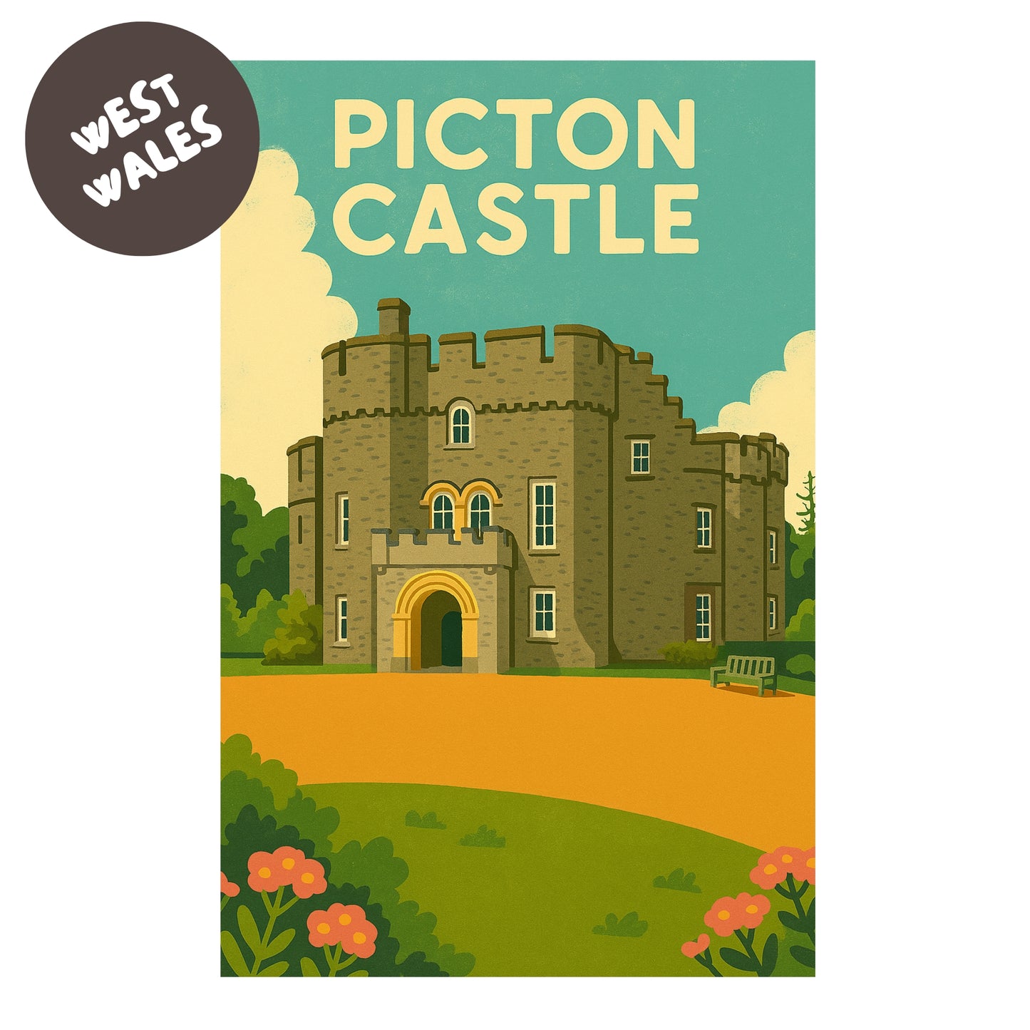 Picton Castle Print