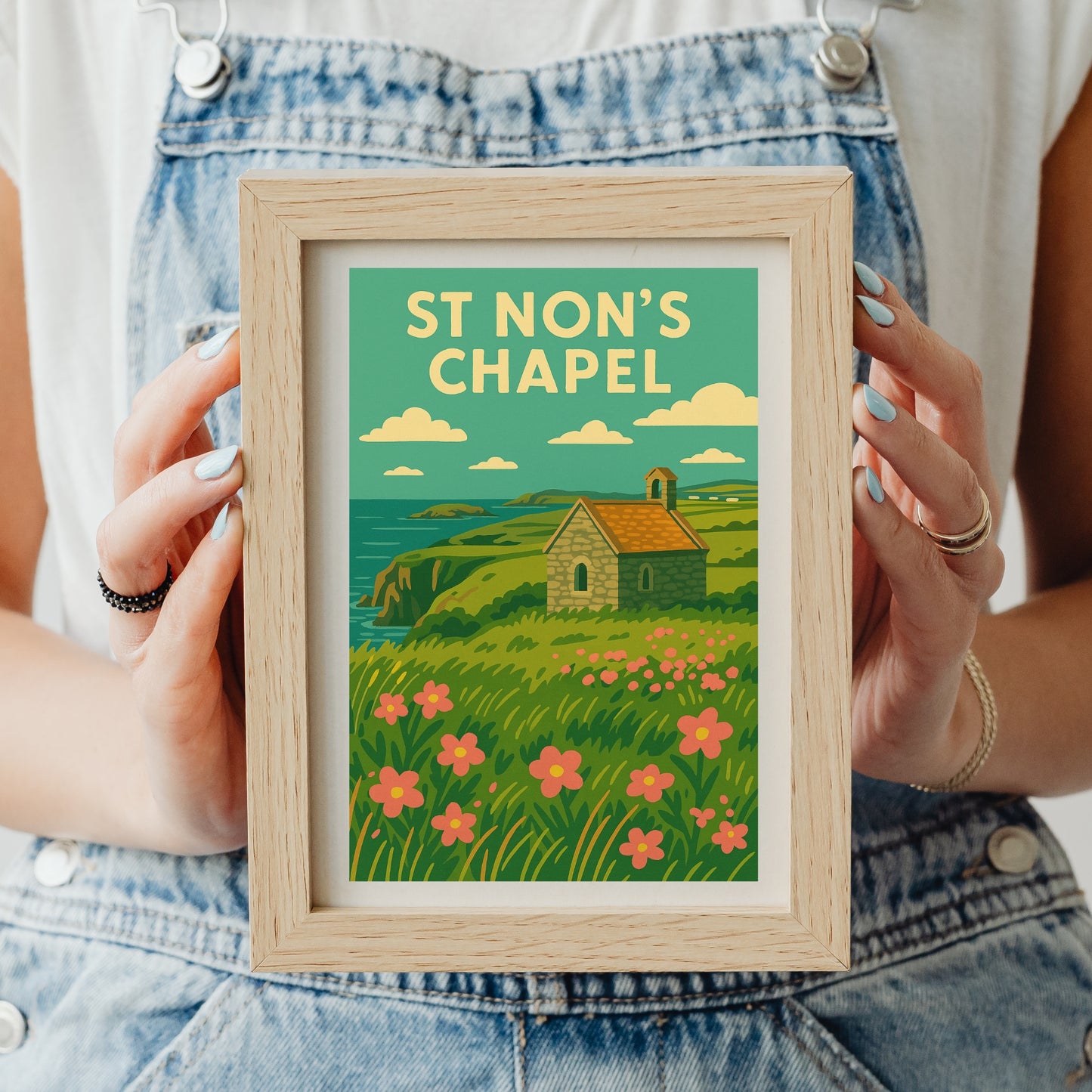 St Non's Chapel Print