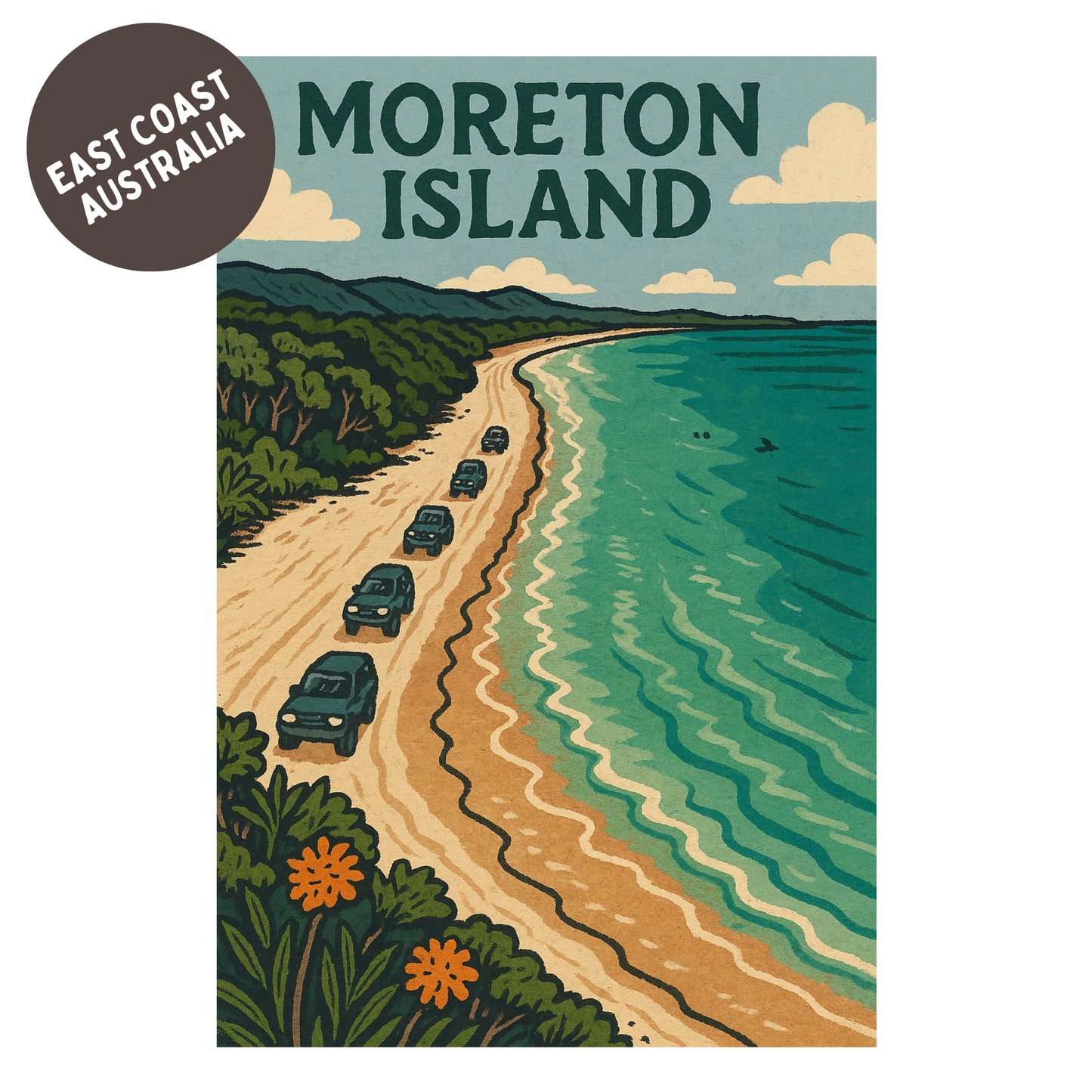 Moreton Island Print
