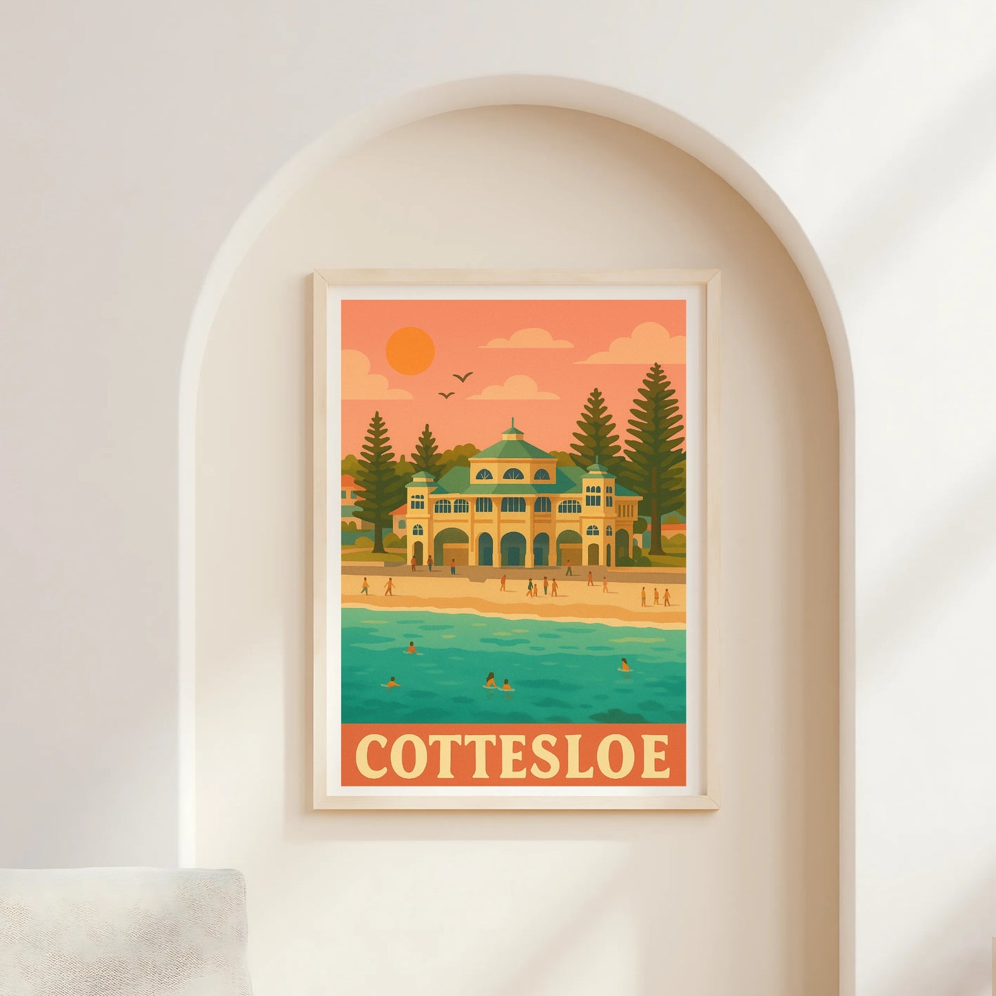 Cottesloe Golden Hour Print