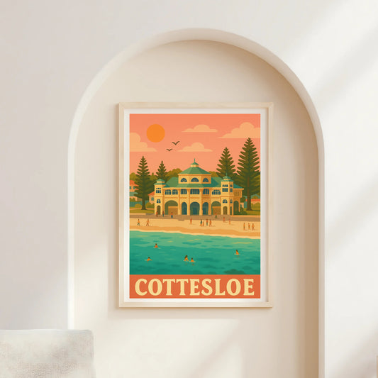 Cottesloe Golden Hour Print