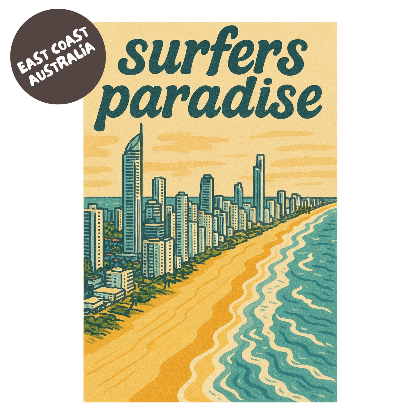 Surfers Paradise Print