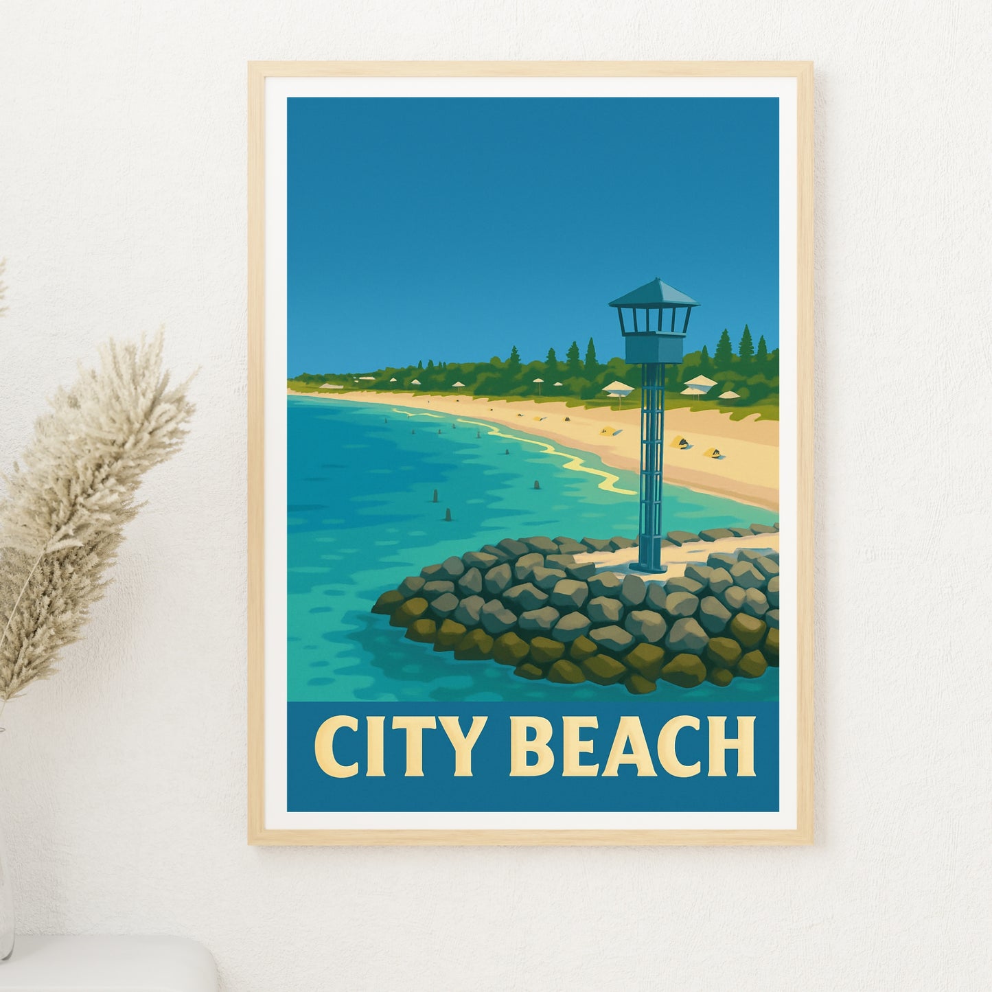 City Beach Print