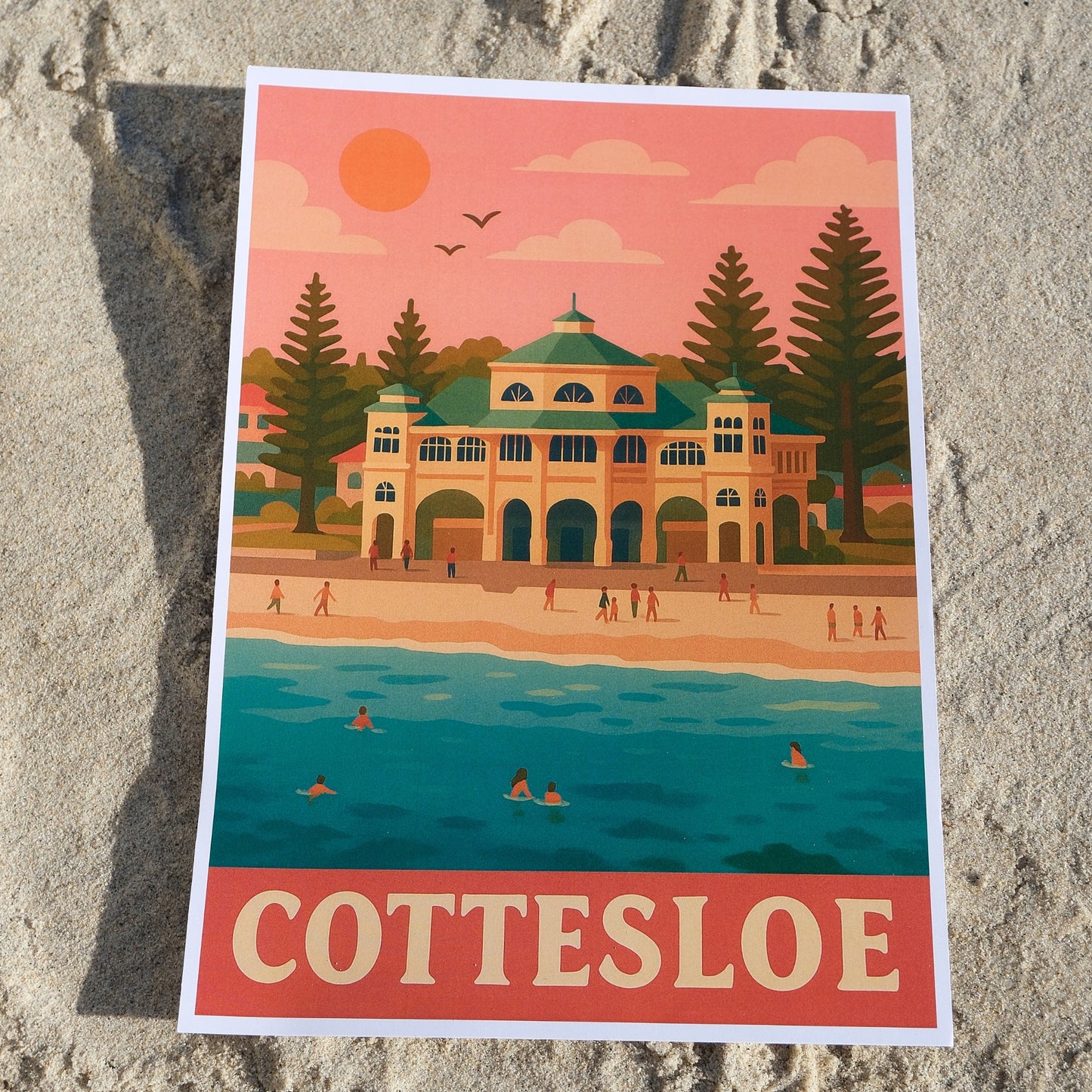 Cottesloe Golden Hour Print