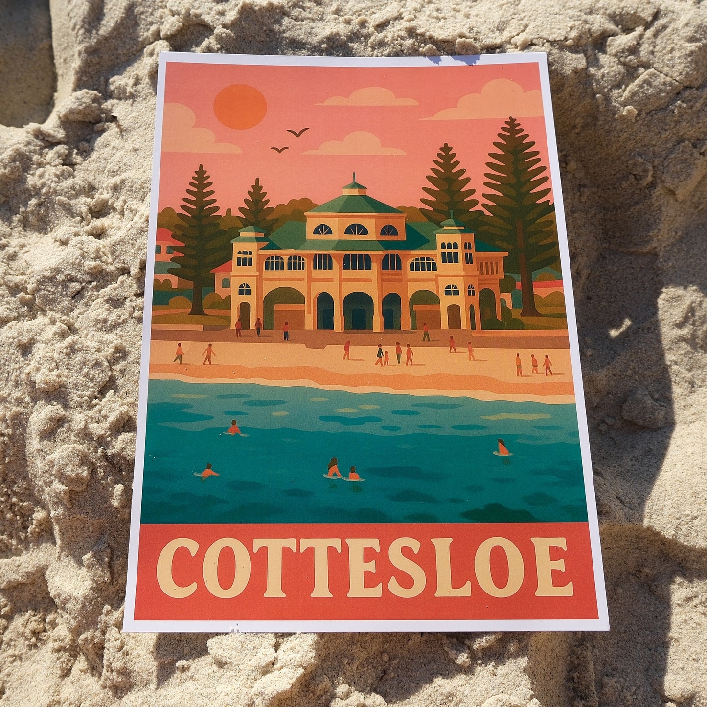 Cottesloe Golden Hour Print