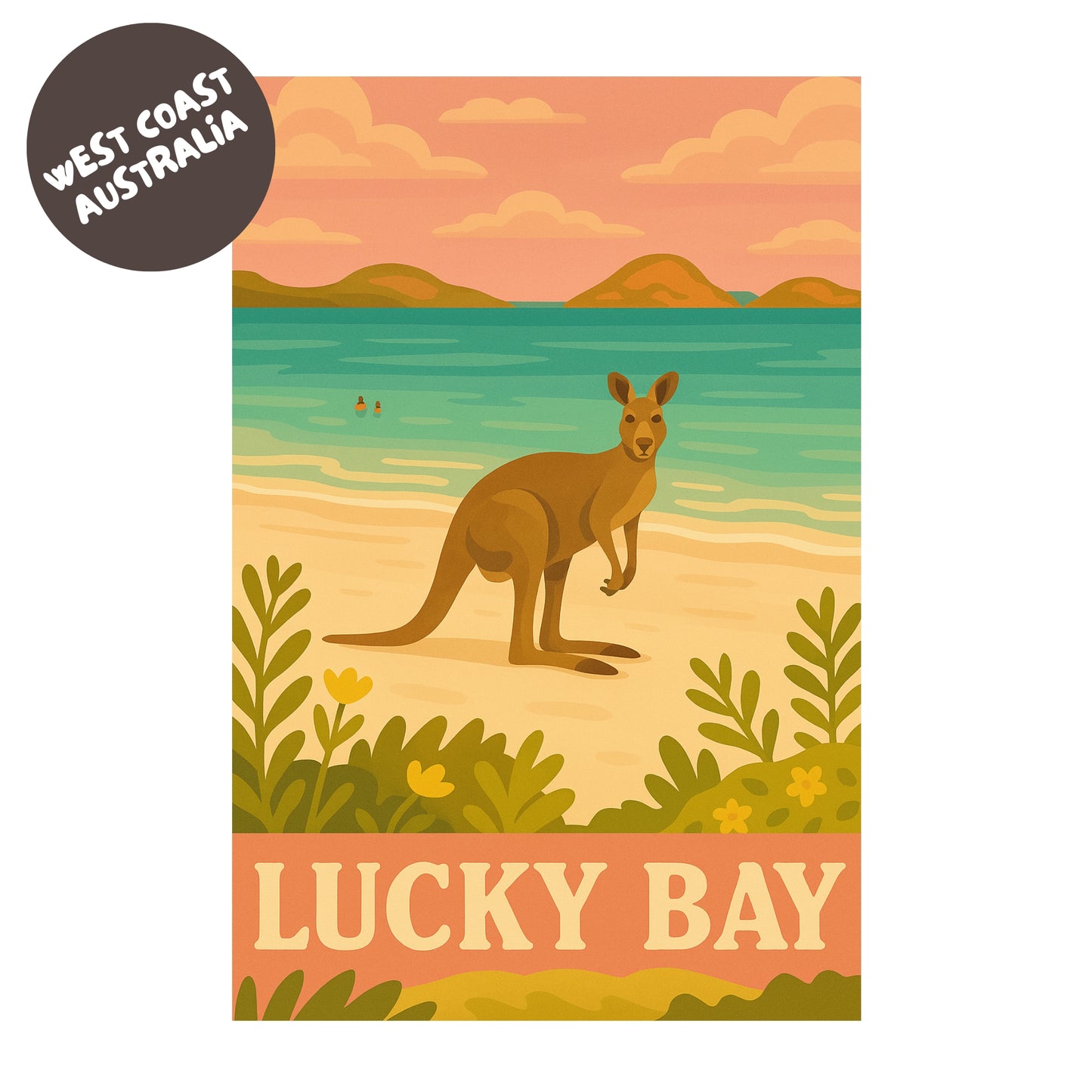 Lucky Bay Print